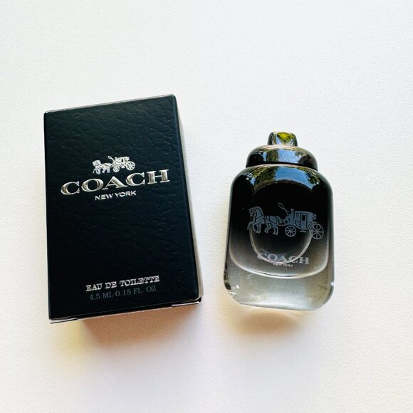 3455 COACH EDT MINI BOTTLE COLLECTOR FRAGRANCE MEN MAN PERFUME - Picture 1 of 3